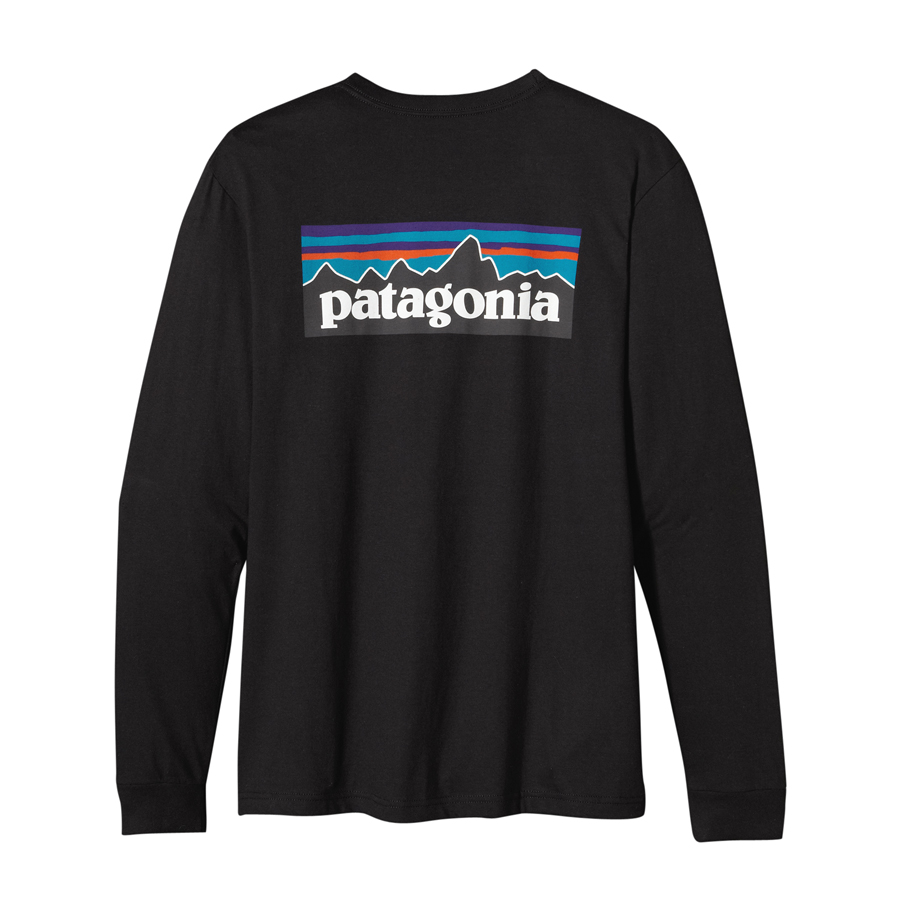 Patagonia - Men's Long-Sleeved P-6 Logo T-Shirt | Countryside Ski & Climb