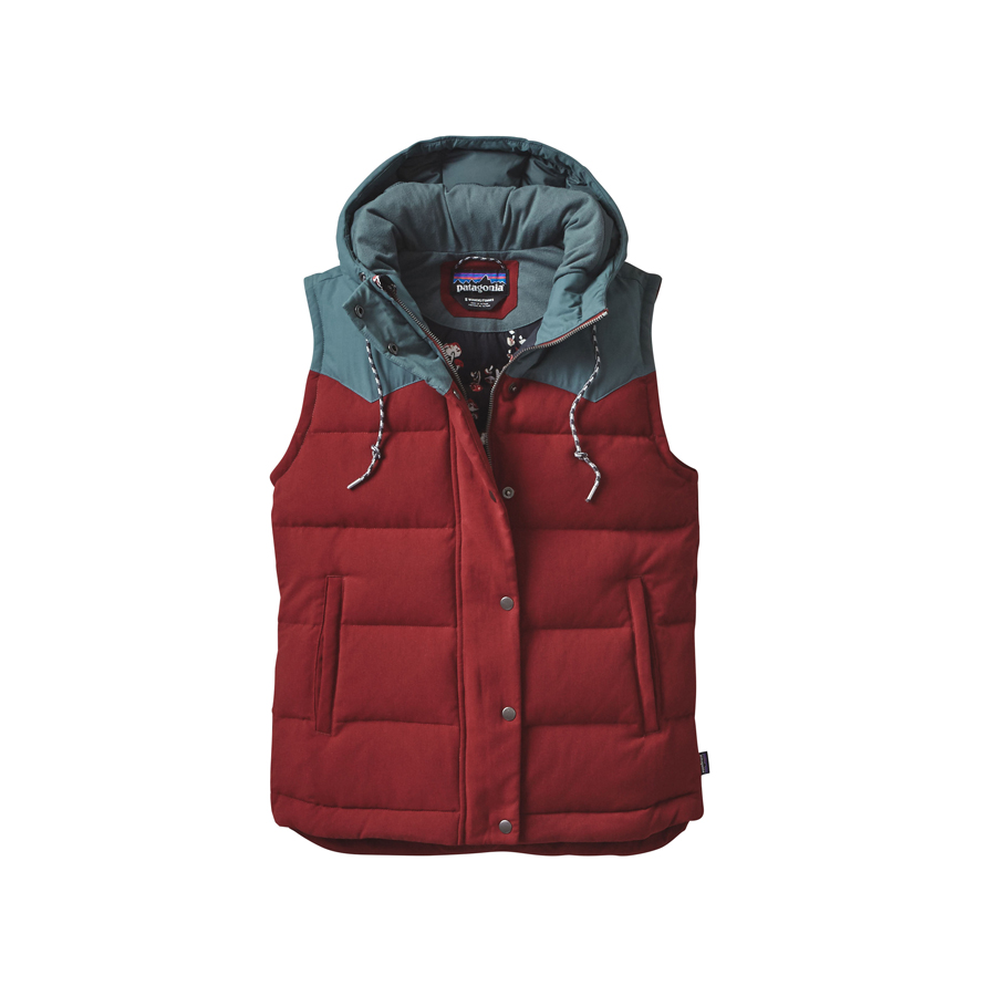 Patagonia - Women's Bivy Down Hooded Vest - Winter 2016 | Countryside ...