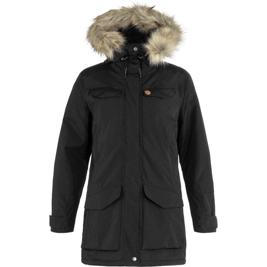 FJR W NUUK PARKA BLK