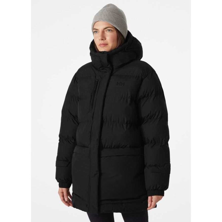 HH W AURORA PARKA BLK 2