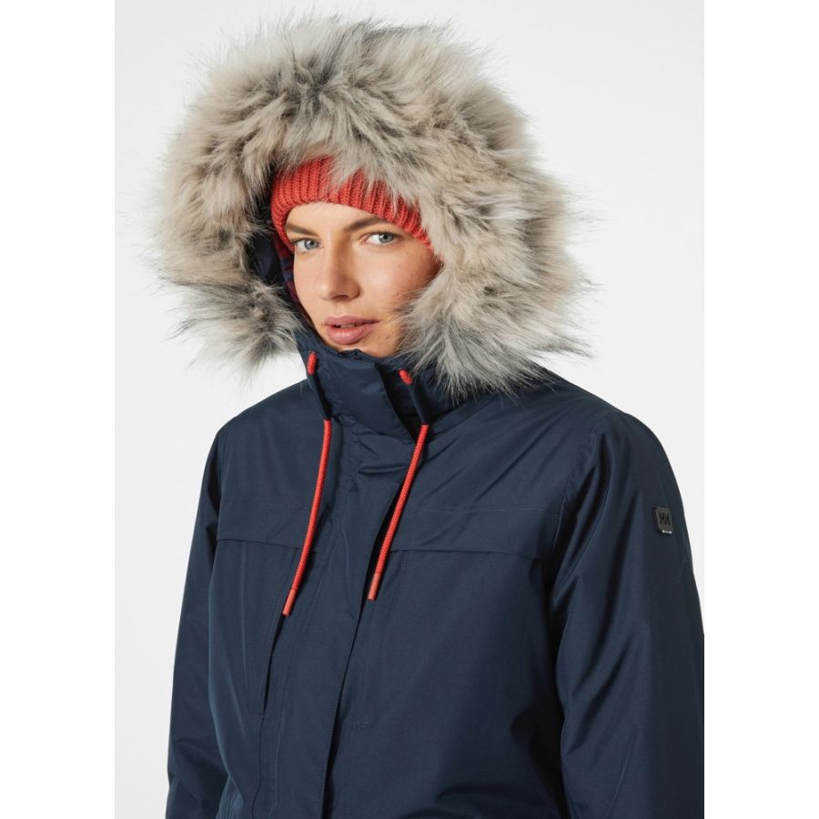 HH W COASTAL PARKA NAV 6