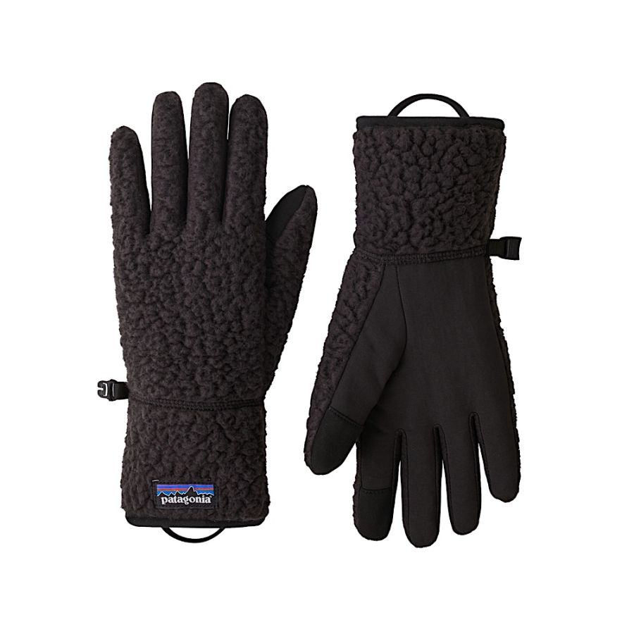 RETRO PILE GLOVES BLK