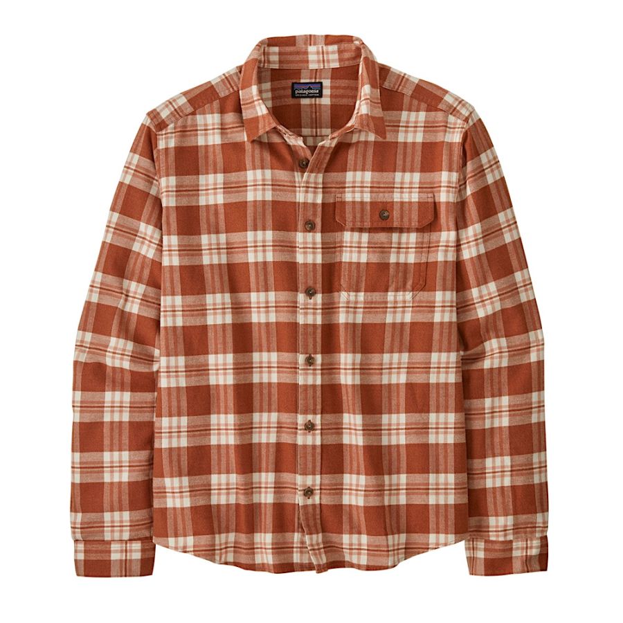 L/S LW FJORD FLANNEL SHIRT RED