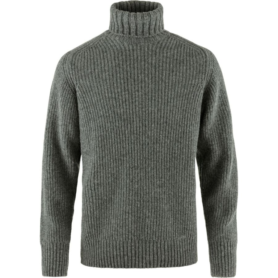 FJR OVIK ROLLER NECK SWEATER GRY