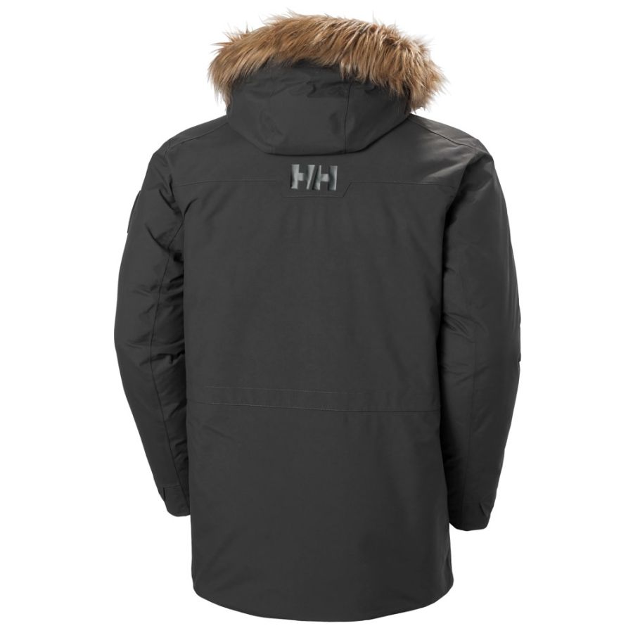 HH NORDSJO PARKA BLK 1