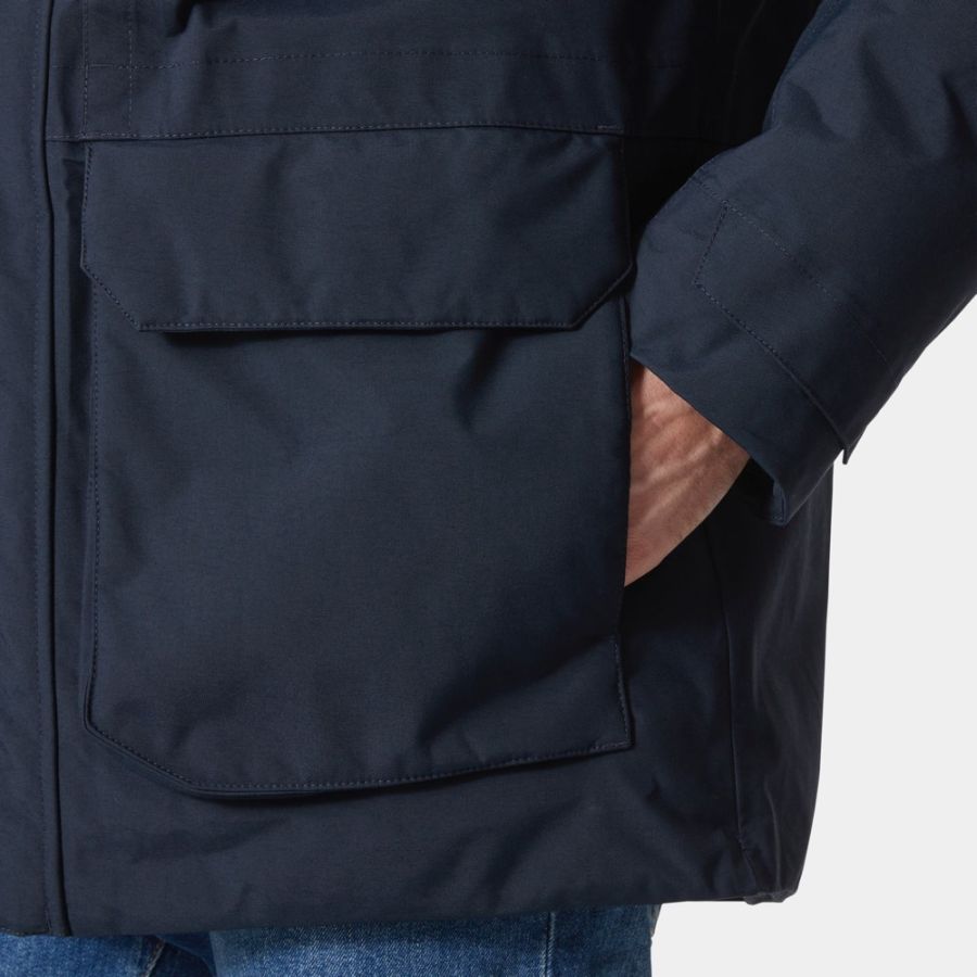 HH NORDSJO PARKA BLK 5