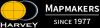 Harvey Maps logo