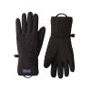 RETRO PILE GLOVES BLK