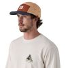 GRAPHIC MACLURE HAT BRN 1