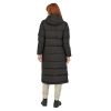 W SILENT DOWN LONG PARKA BLK 2