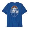 CHOUINARD CREST PCKT RESP-TEE BLU