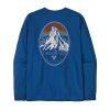 L/S CHOUINARD CREST RESP-T BLU