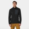 HH VERSALITE 1/2 ZIP FLEECE BLK 2